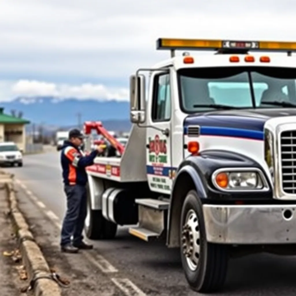 Negocio B & B Auto Body Llc & 24hr Semi, Auto Towing Service And Mountain Vehicle Rescue.