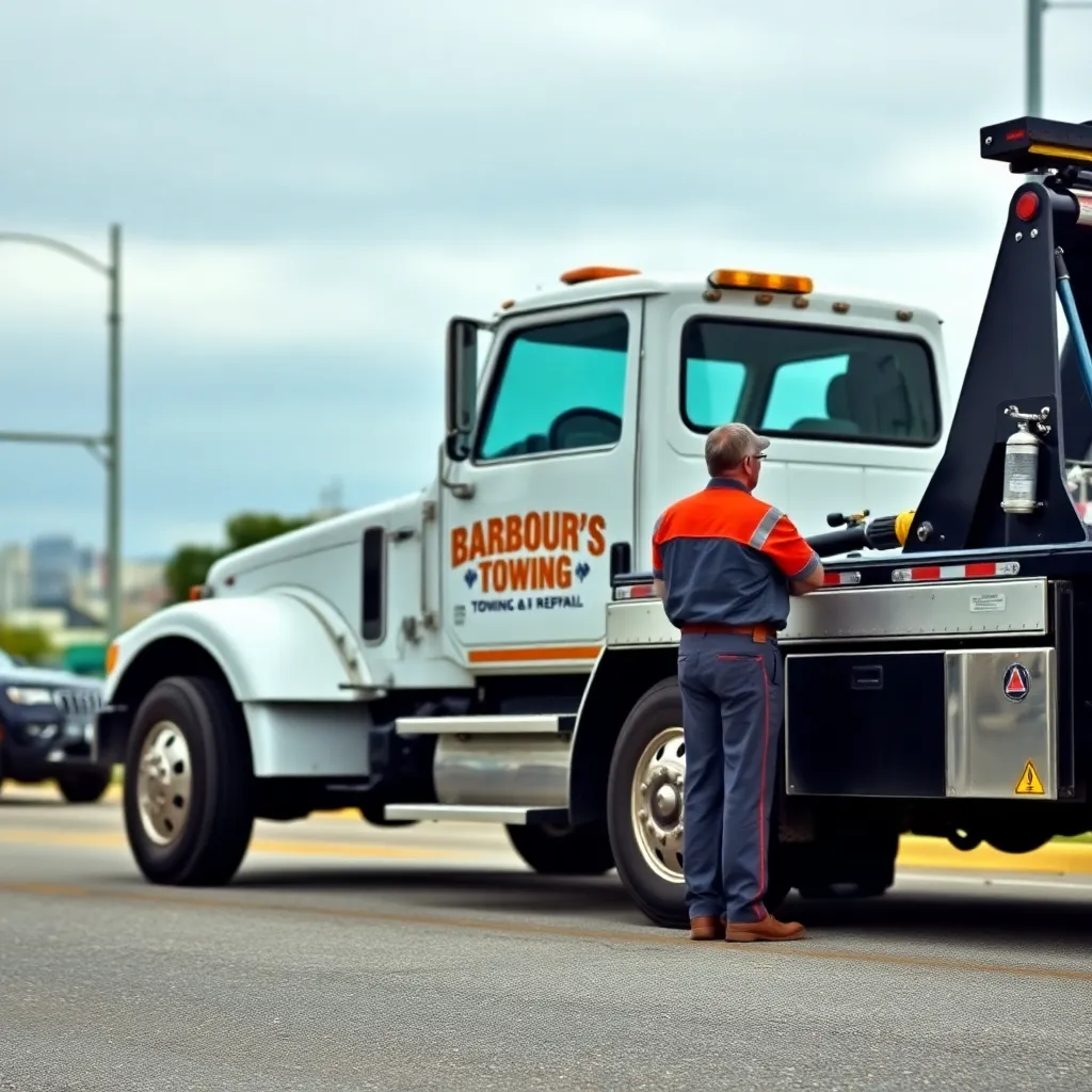Negocio Barbour's Towing & Truck Repair