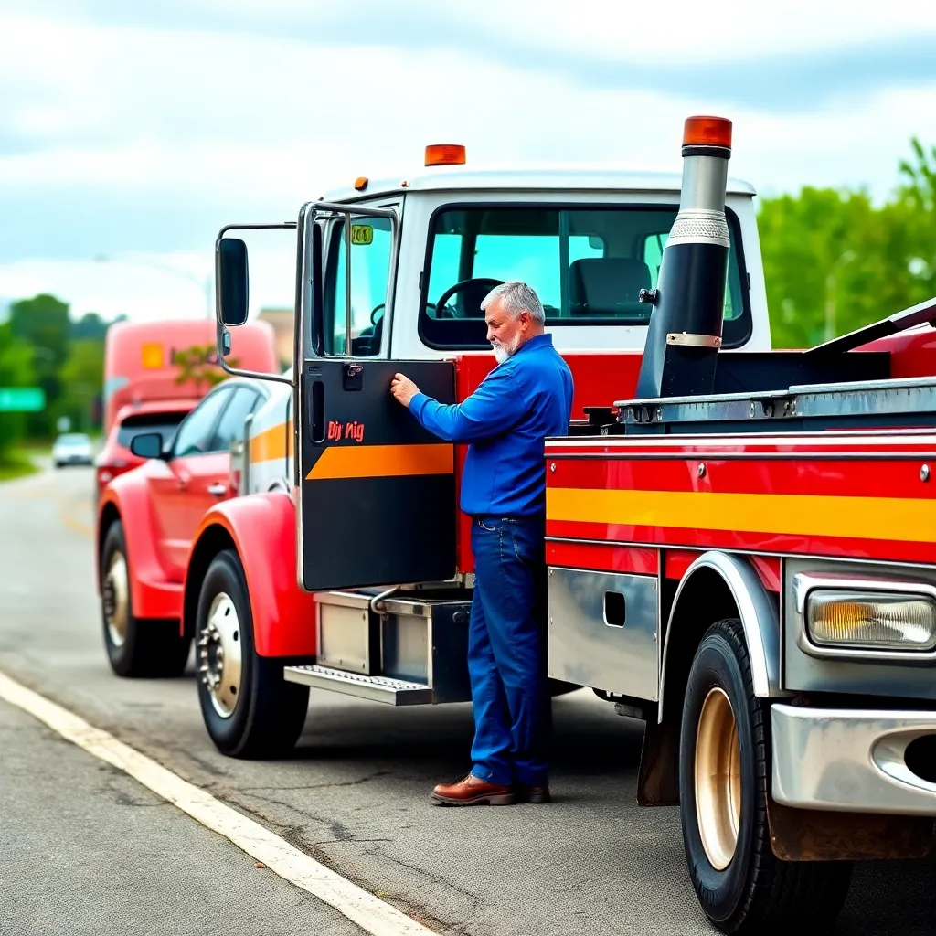 Negocio Big Rig Towing & Transport