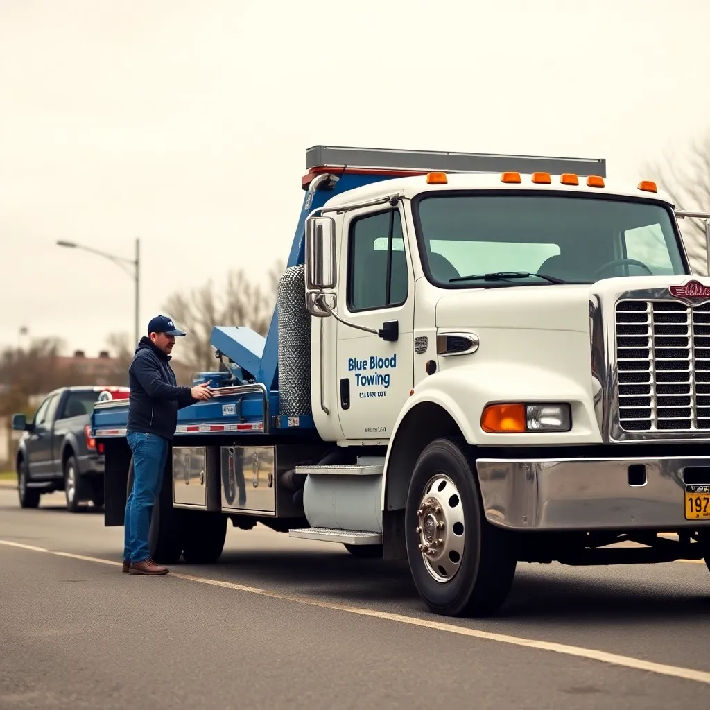 Negocio Blue Blood Towing