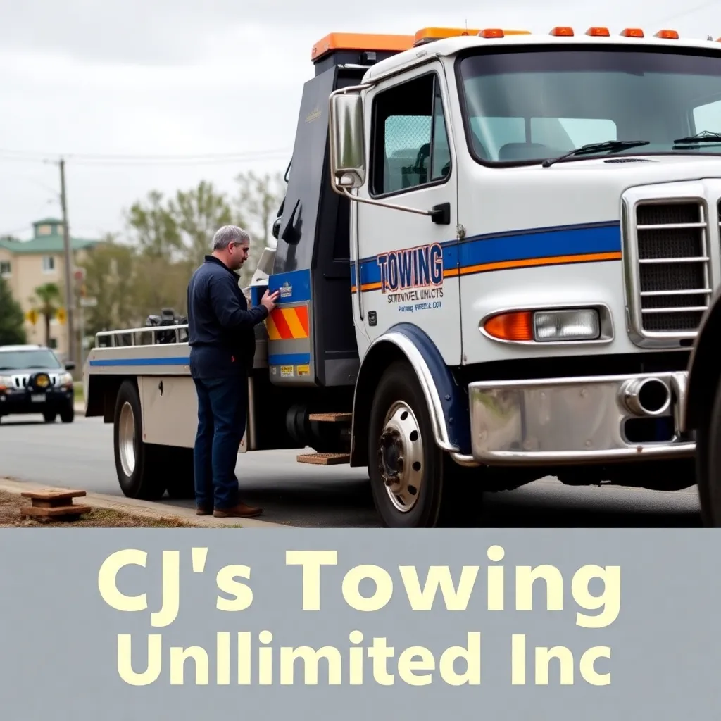Negocio Cj's Towing Unlimited Inc