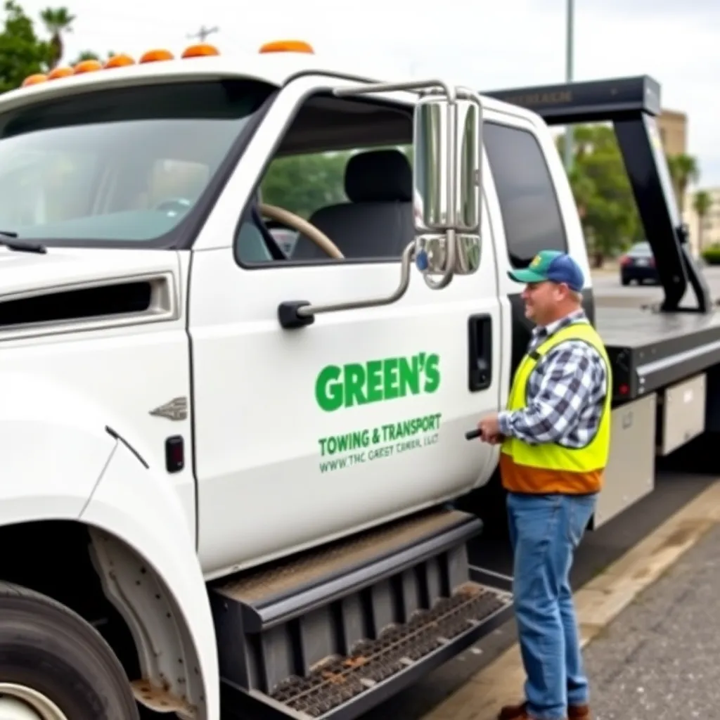 Negocio Green’s Towing & Transport Llc