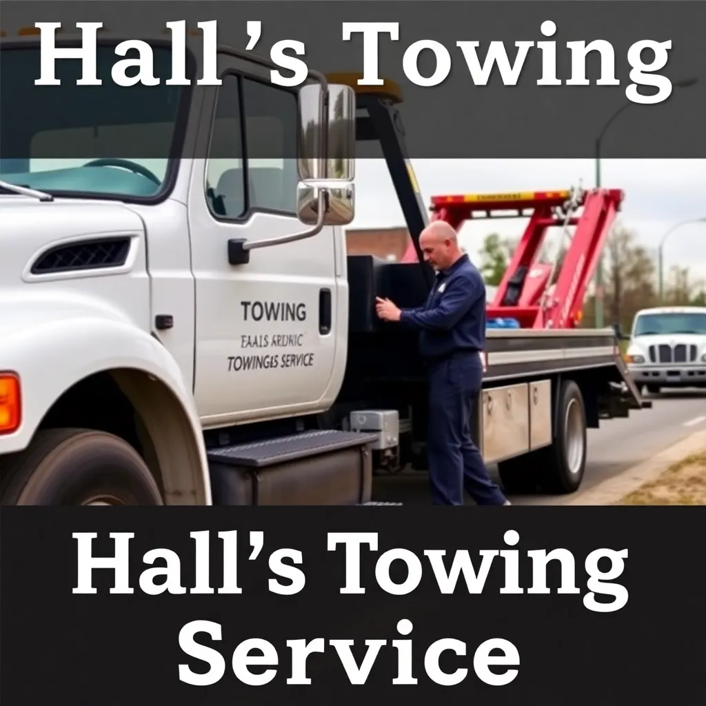 Negocio Hall's Towing Service