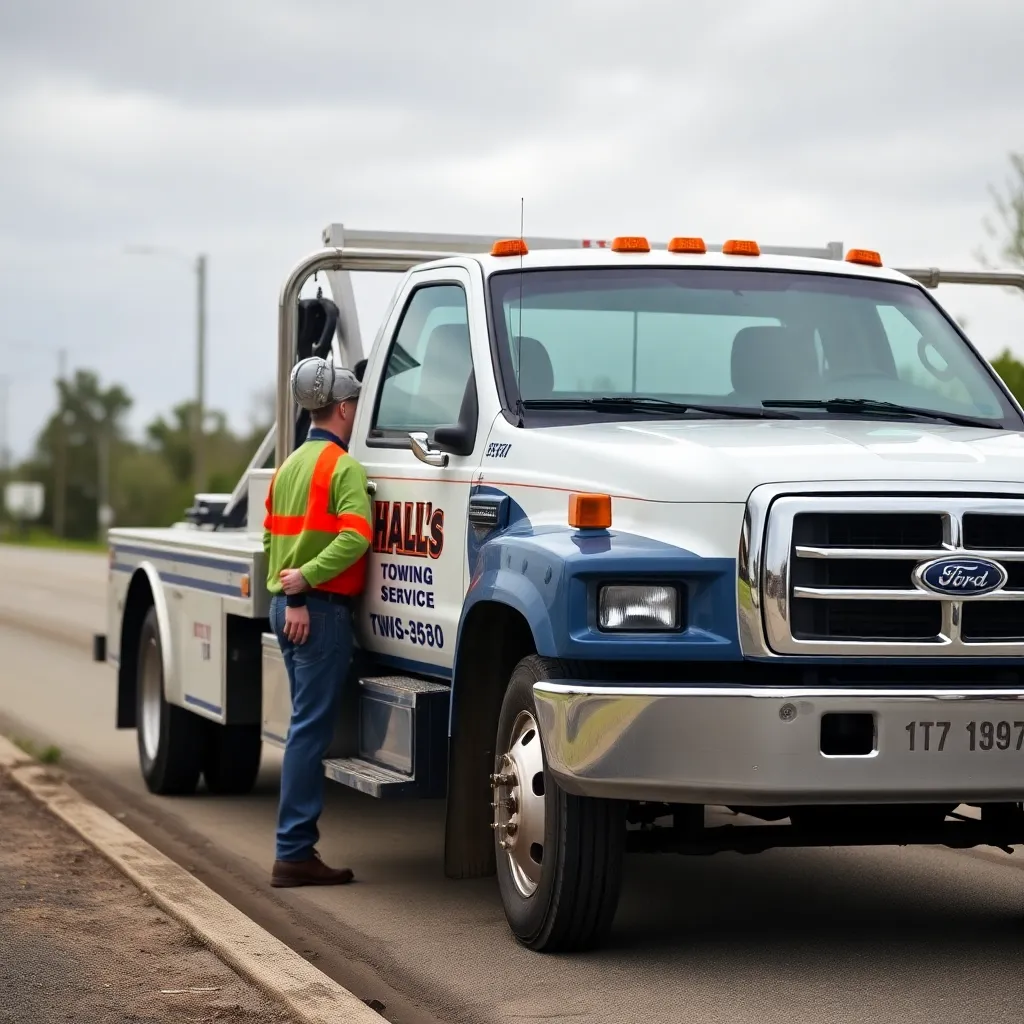 Negocio Hall's Towing Service