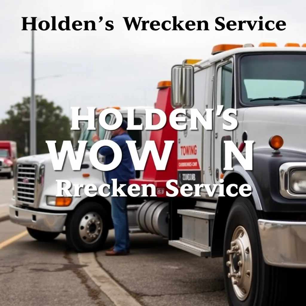 Negocio Holden's Wrecker Service