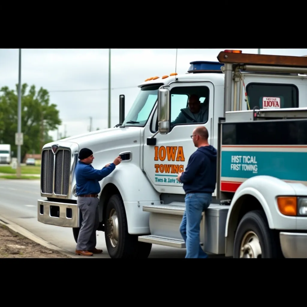 Negocio Iowa First Call Towing