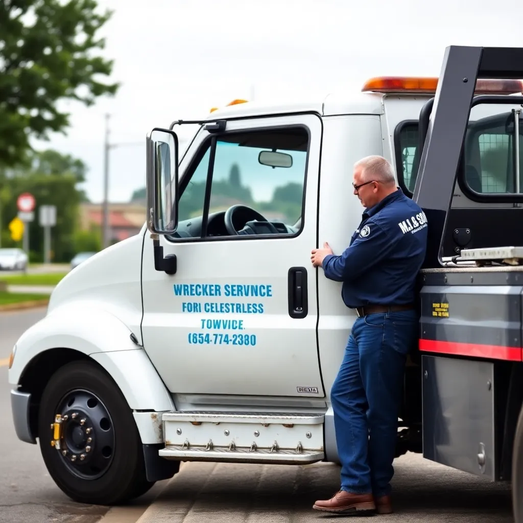 Negocio M.j. & Son Wrecker Service