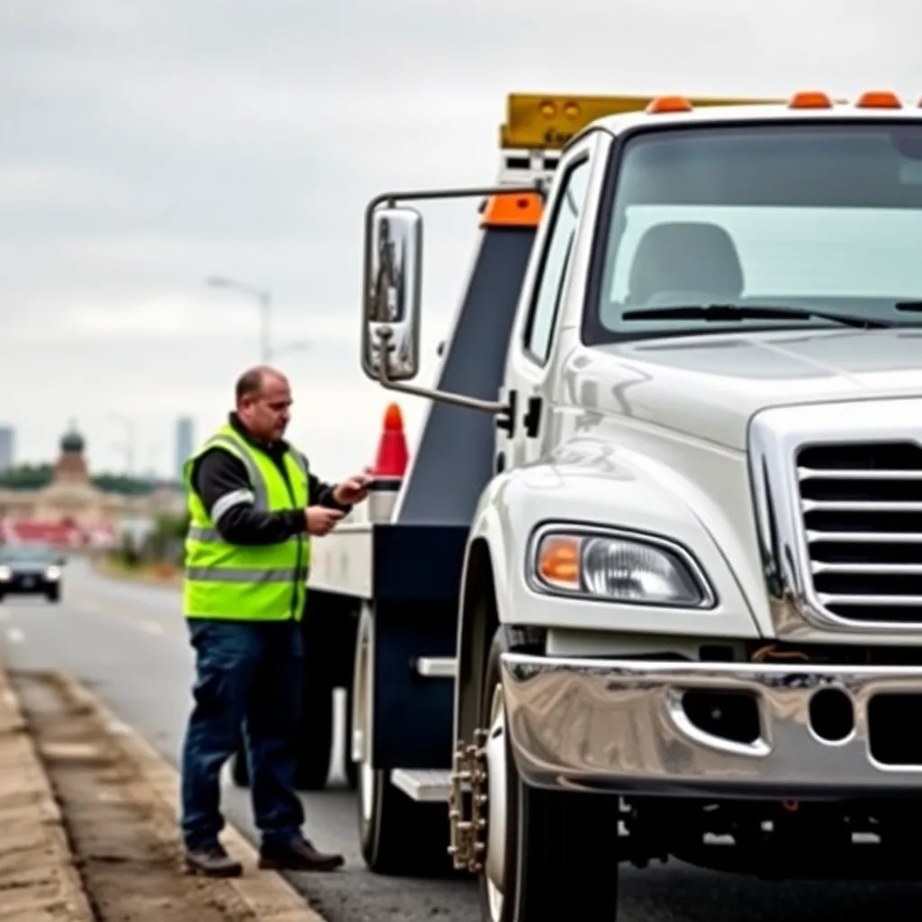 Negocio On The Way Towing & Recovery