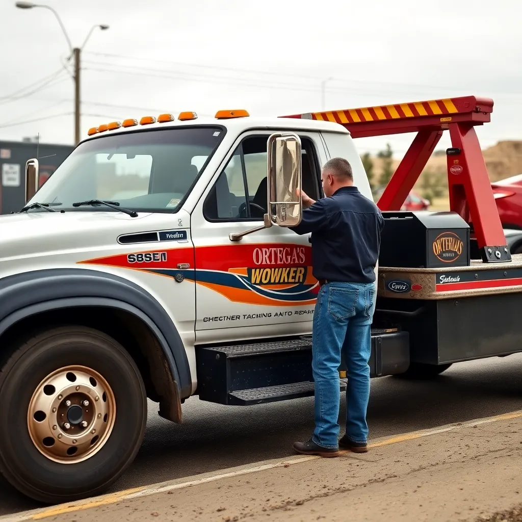 Negocio Ortega's Wrecker Service & Auto Repair