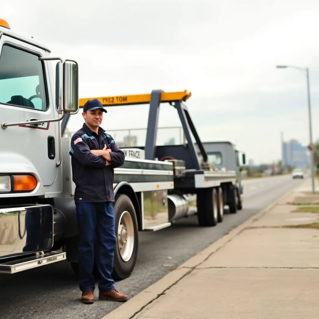 Negocio Past & Present Towing, Recovery & Heavy Duty Semi Truck Wrecker