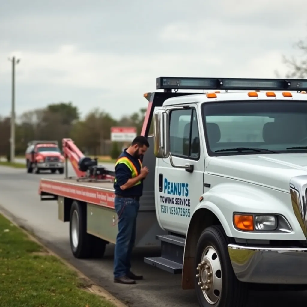 Negocio Peanut's Towing Service