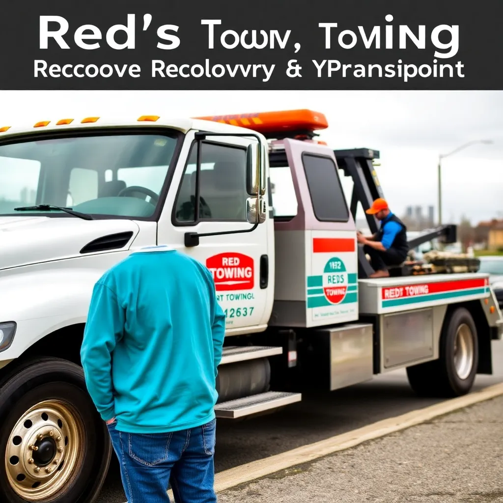 Negocio Red's Towing, Recovery, & Transport