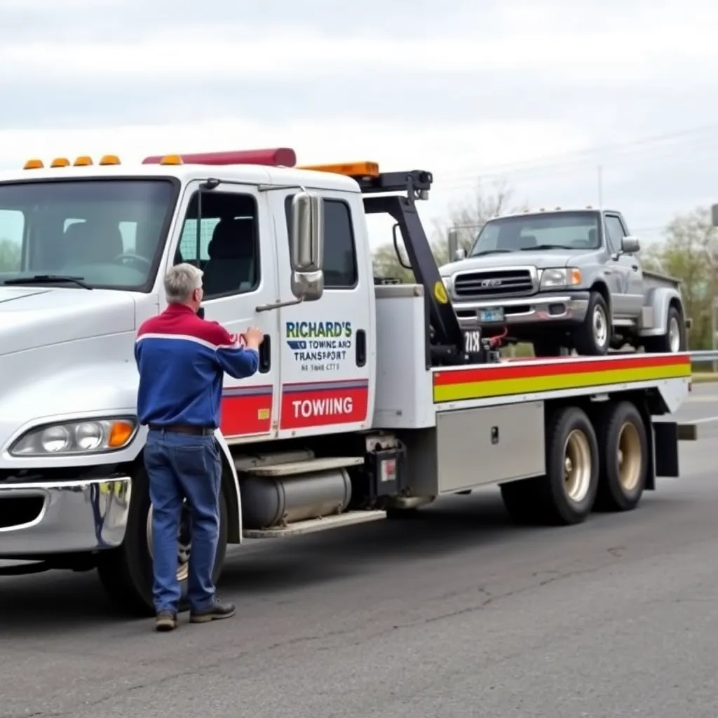 Negocio Richard's Towing And Transport