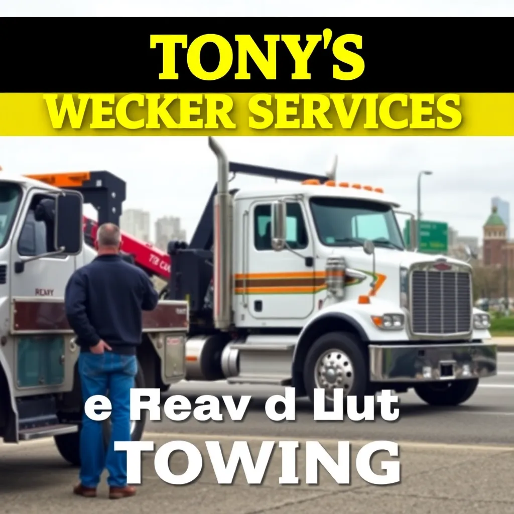 Negocio Tony's Wrecker Services - Heavy Duty Towing